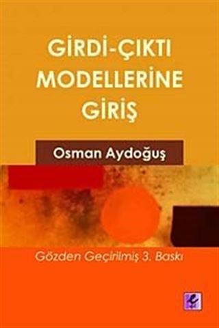 Girdi Çıktı Modellerine Gİriş