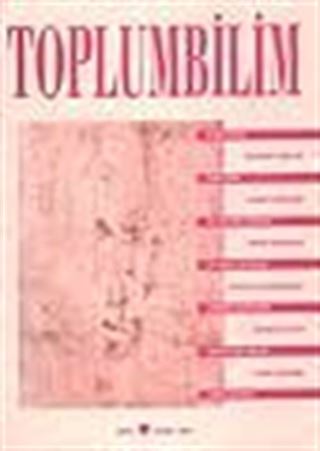 Toplumbilim/ Sayı 1