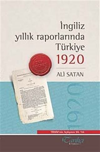İngiliz Yıllık Raporlarında Türkiye 1920