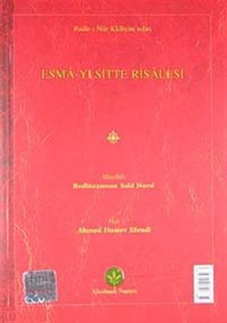 cep boy Esma-yı Sitte Risalesi (Latin Harfli Küçük Eserler)