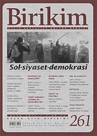 Birikim / Sayı:261 Yıl: 2011 / Aylık Sosyalist Kültür Dergisi