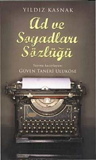 Ad Ve Soyadları Sözlüğü
