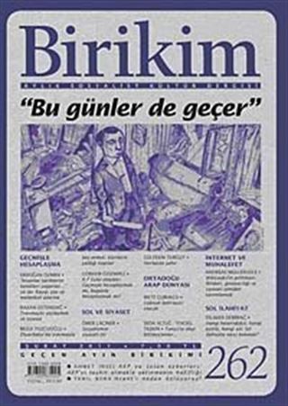 Birikim / Sayı:262 Yıl: 2011 / Aylık Sosyalist Kültür Dergisi