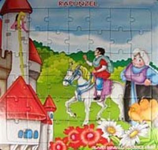 Rapunzel Yapboz / Klasik Masallar Puzzle Dizisi