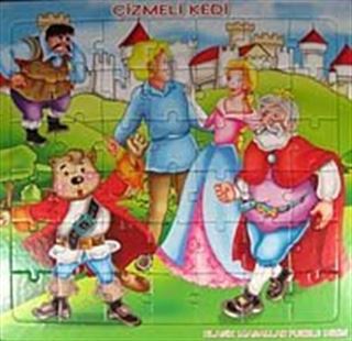 Çizmeli Kedi Yapboz / Klasik Masallar Puzzle Dizisi