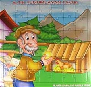 Altın Yumurtlayan Tavuk Yapboz / Klasik Masallar Puzzle Dizisi