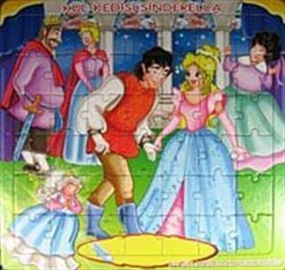 Kül Kedisi Sinderella Yapboz / Klasik Masallar Puzzle Dizisi