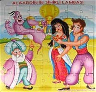 Alaaddin'in Sihirli Lambası Yapboz / Klasik Masallar Puzzle Dizisi