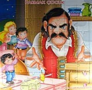 Parmak Çocuk Yapboz / Klasik Masallar Puzzle Dizisi