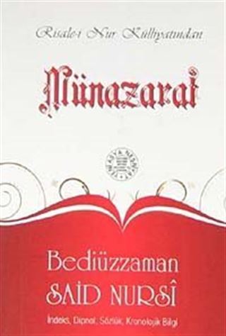 Münazarat (Cep Boy, Dipnot, Sözlük, Kronolojik Bilgi)