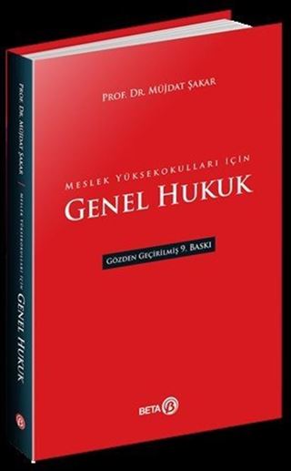 Meslek Yüksekokulları İçin Genel Hukuk