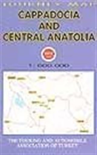 Cappadocia And Central Anatolia/ Kapadokya Haritası