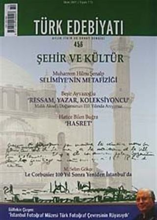 Türk Edebiyatı / Aylık Fikir ve Sanat Dergisi Sayı:456 Ekim 2011