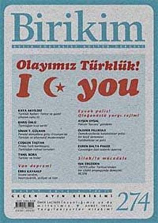 Birikim / Sayı:274 Yıl: 2012 / Aylık Sosyalist Kültür Dergisi