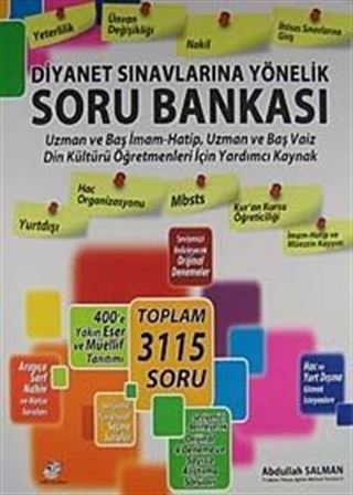 Diyanet Sınavlarına Yönelik Soru Bankası