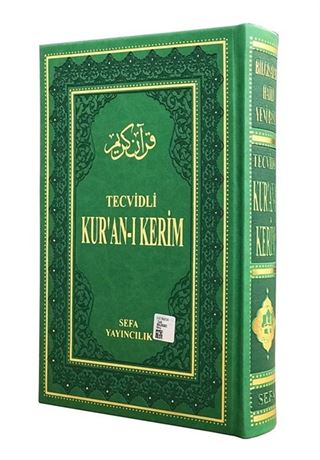 Tecvidli Kur'an-ı Kerim / Renkli-Orta Boy