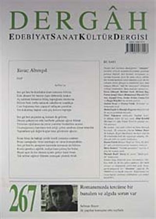 Dergah Edebiyat Sanat Kültür Dergisi Sayı:267 Mayıs 2012