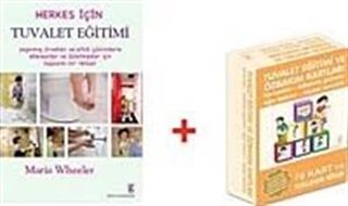 Tuvalet Eğitimi ve Özbakım Kartları+Herkes İçin Tuvalet Eğitimi Kitabı
