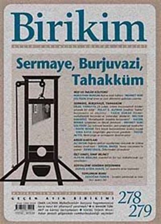 Birikim / Sayı:278-279 Yıl: 2012 / Aylık Sosyalist Kültür Dergisi