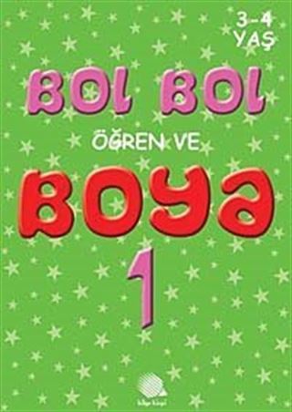 Bol bol Öğren ve Boya 1 (3-4 Yaş)