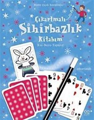 Çıkartmalı Sihirbazlık Kitabım / Kes -Boya - Yapıştır
