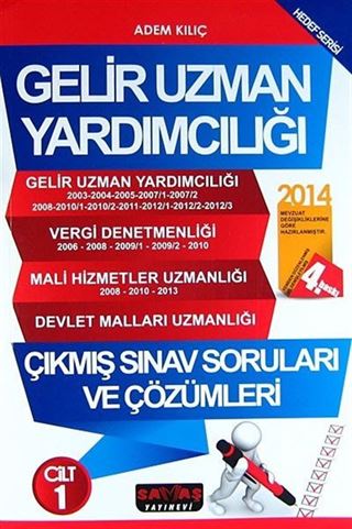 Gelir Uzman Yardımcılığı Çıkmış Sınav Soruları ve Çözümleri (2 Cilt)