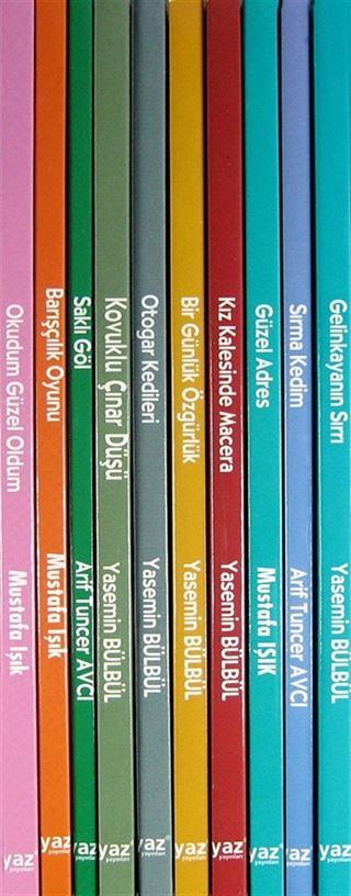Türk Yazarlarından Günümüz Masalları-Öyküleri -Kutulu (10 Kitap) (Set C) (9+ Yaş)