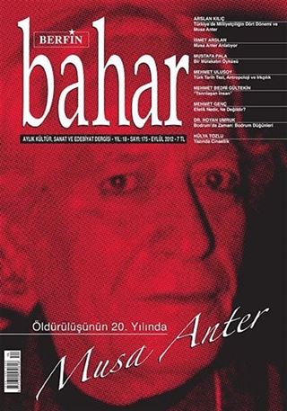 Berfin Bahar Aylık Kültür Sanat ve Edebiyat Dergisi Eylül 2012 Sayı:175