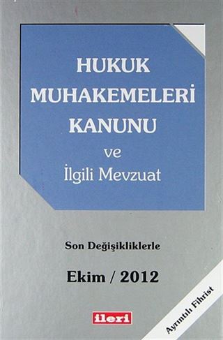 Hukuk Muhakemeleri Kanunu ve İlgili Mevzuat