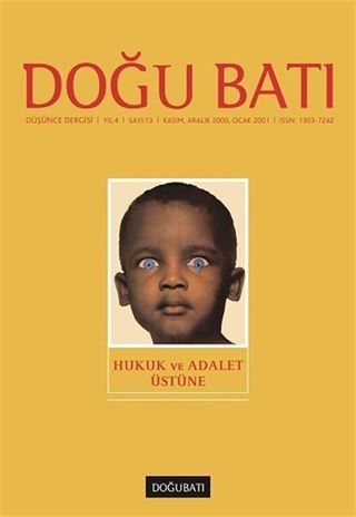 Doğu Batı Sayı:13 Kasım-Aralık-Ocak 2000-01 (Üç Aylık Düşünce Dergisi)