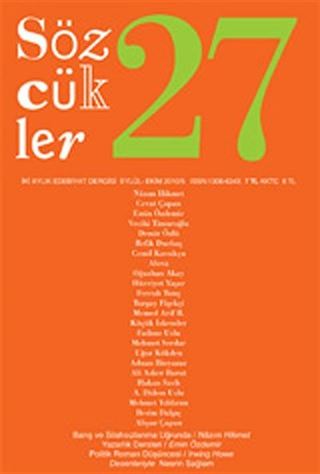 Sözcükler İki Aylık Edebiyat Dergisi Sayı:27 Eylül-Ekim 2010