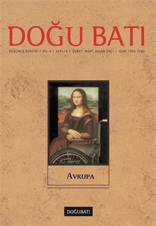Doğu Batı Sayı:14 Şubat-Mart-Nisan 2001 (Üç Aylık Düşünce Dergisi)