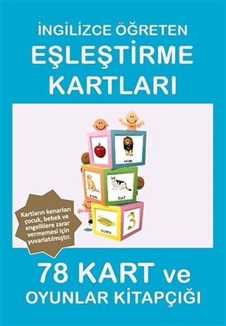 İngilizce Öğreten Eşleştirme Kartları