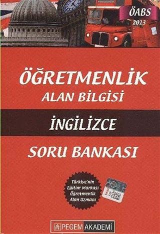 2013 Öğretmenlik Alan Bilgisi İngilizce Soru Bankası