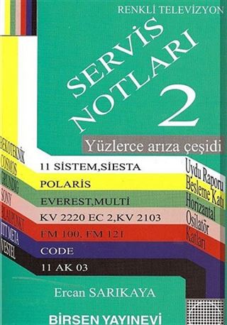 Renkli Televizyon Servis Notları 2