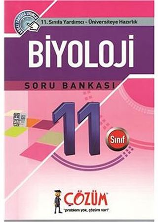 11. Sınıfa Yardımcı - Üniversiteye Hazırlık / Biyoloji Soru Bankası