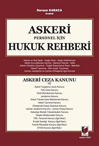 Askeri Personel İçin Hukuk Rehberi