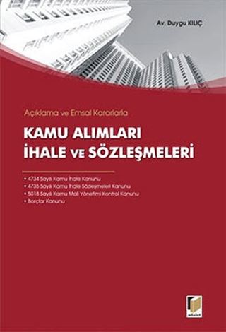 Kamu Alımları İhale ve Sözleşmeleri
