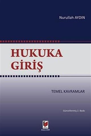 Hukuka Giriş