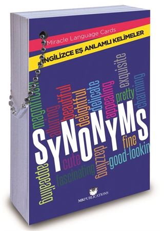 Miracle Language Cards - Synonyms / Eş Anlamlı Kelimeler