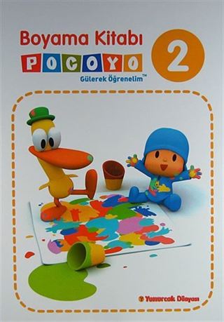 Pocoyo Gülerek Öğrenelim Boyama Kitabı 2