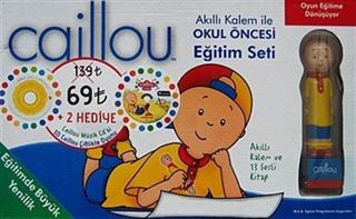 Caillou Akıllı Kalem ile Okul Öncesi Eğitim Seti (Kutulu)