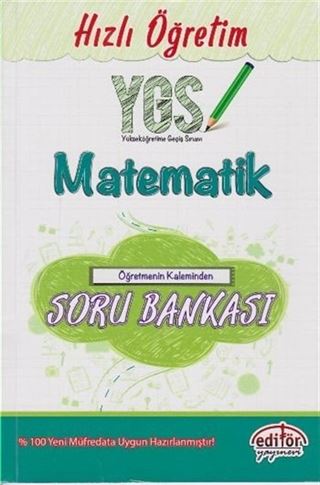 YGS Hızlı Öğretim Matematik Soru Bankası - Öğretmenin Kaleminden