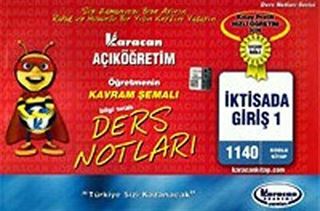 1.Sınıf İktisada Giriş 1 Kavram Şemalı Ders Notları (Kod:1140)