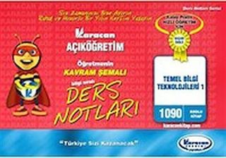 1.Sınıf Temel Bilgi Teknolojileri Kavram Şemalı Ders Notları (Kod:1090)
