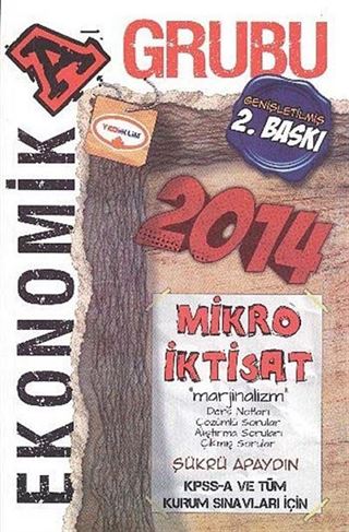 2014 KPSS A Grubu Ekonomik Mikro İktisat