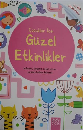 Çocuklar İçin Güzel Etkinlikler (Çıkartmalı)