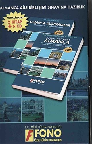 Almanca Aile Birleşimi Sınavına Hazırlık (2 Kitap+6 CD) Kutu İçinde Set