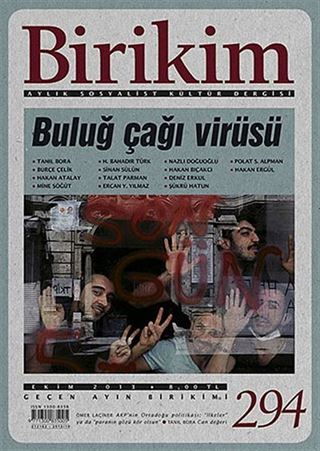 Birikim / Sayı:294 Yıl: 2013 / Aylık Sosyalist Kültür Dergisi