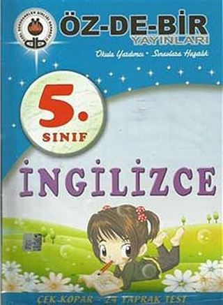 5. Sınıf İngilizce Çek Kopar Yaprak Test